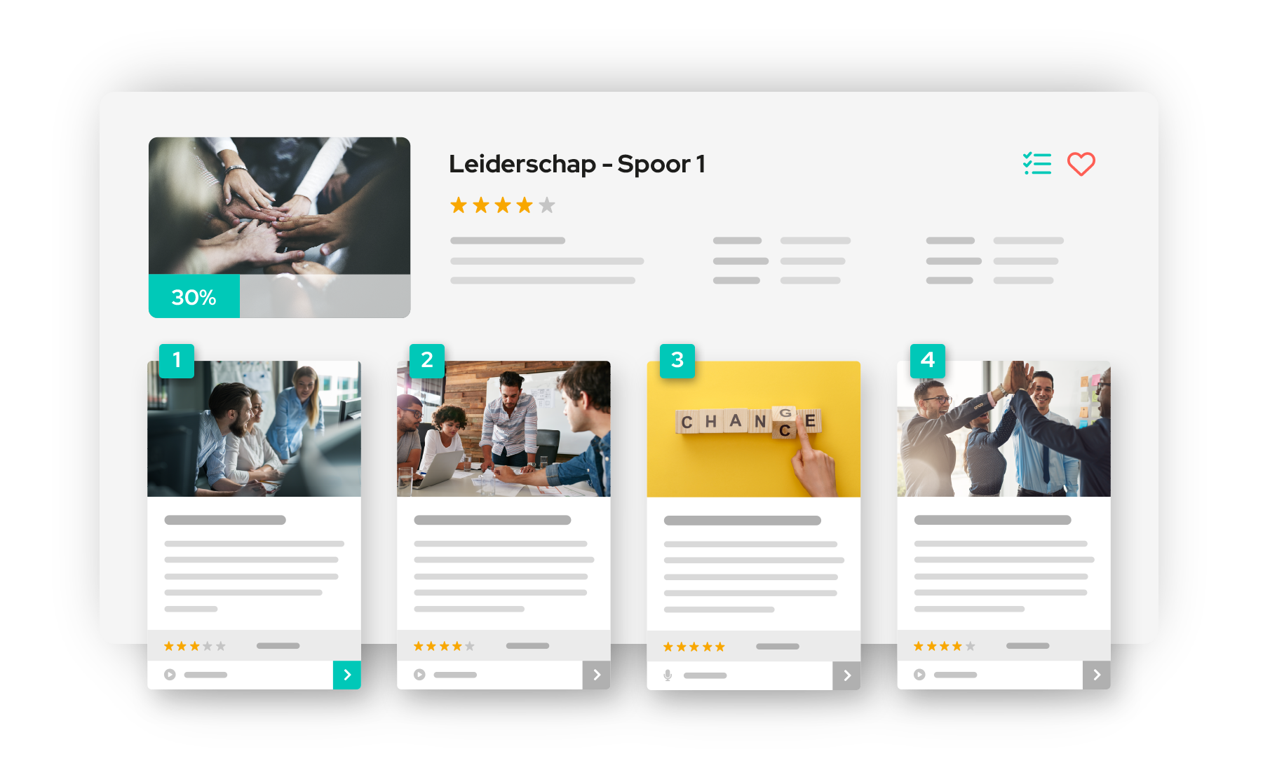 Learning Tracks | Blended Leerlijnen Bouwen | Leerplatform